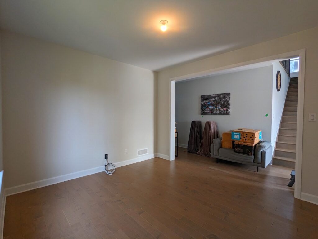 Nice Finished Wood Flooring - Picasso Paints, Ottawa, ON