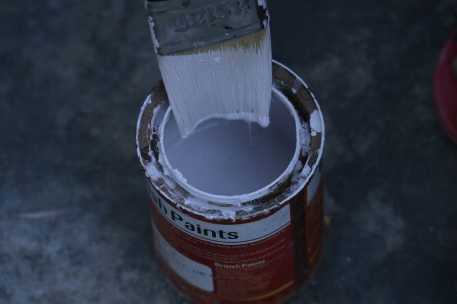 Removing Paint Stains from Commercial Flooring